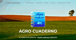 Desktop Screenshot of agrocuaderno.com